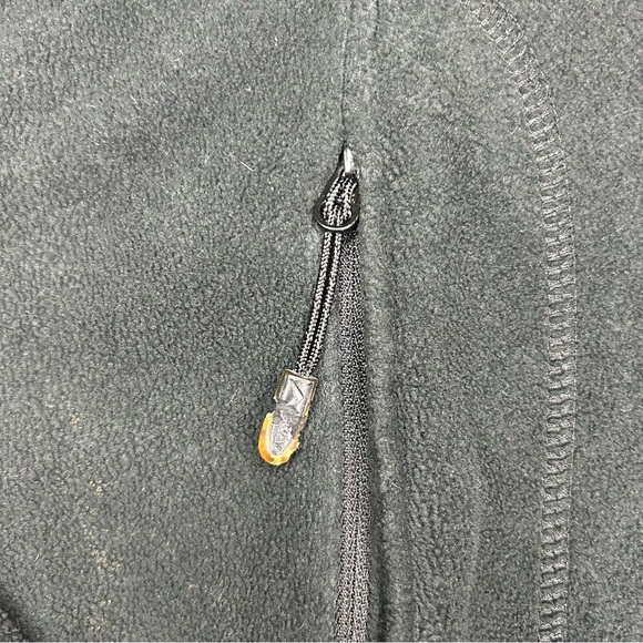 K-Way Women’s Black Guinevere Fleece Jacket Zip Size Small Protect Wild Fish - Picture 11 of 13